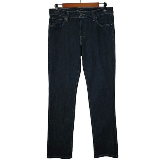 Levi's The Original Jean Dark Wash Mid Rise Skinny Denim Jeans Size 10M - Picture 1 of 8